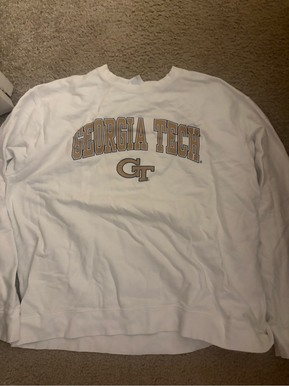 White Crewneck Sweatshirt